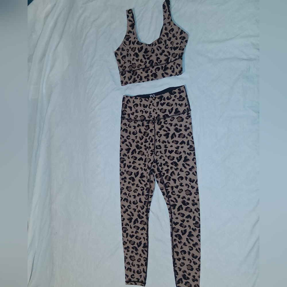 Leopard Print Kids Matching Set